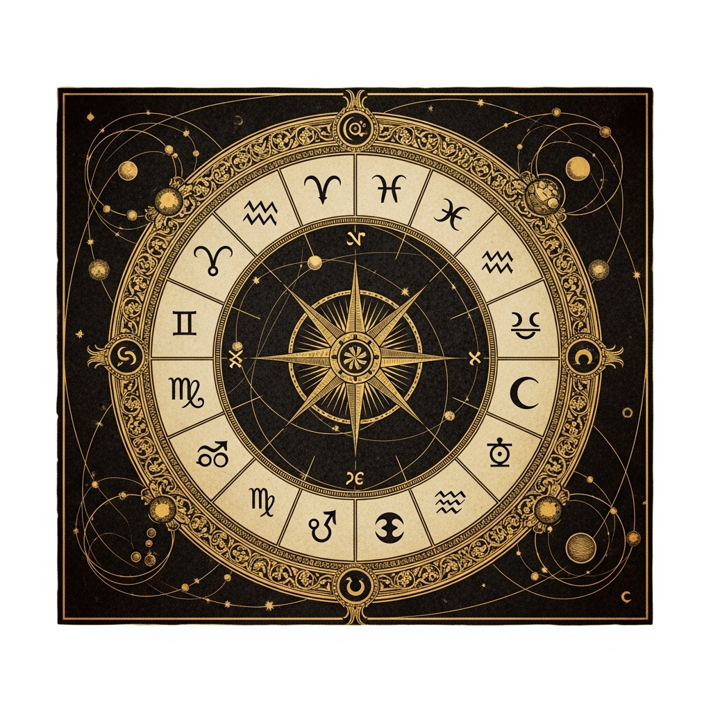 Ilustración estilo Alquimia Ilustrada para blog de AstroAlquímica
