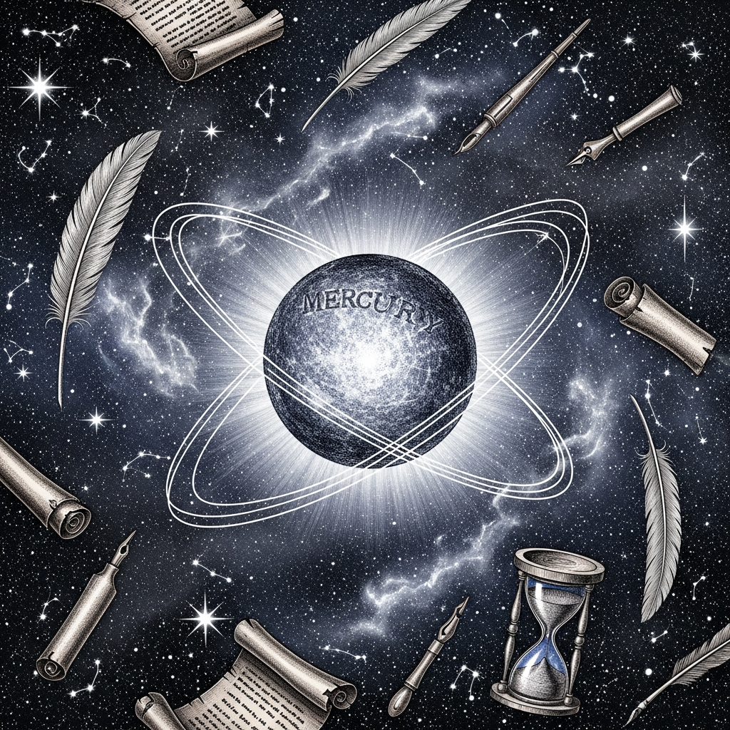 Ilustración estilo Alquimia Ilustrada para blog de AstroAlquímica